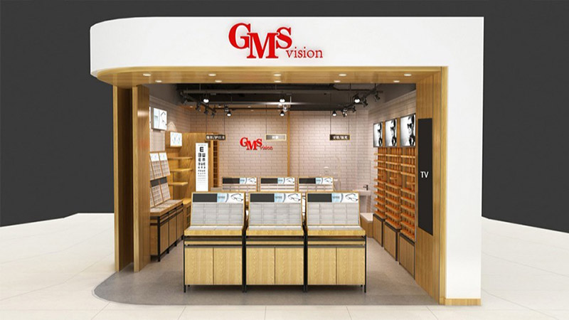 眼镜展厅 GMS展柜设计方案(图2)